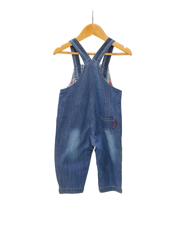 Baby Girls Denim Dungaree Bambies at Zubaidas