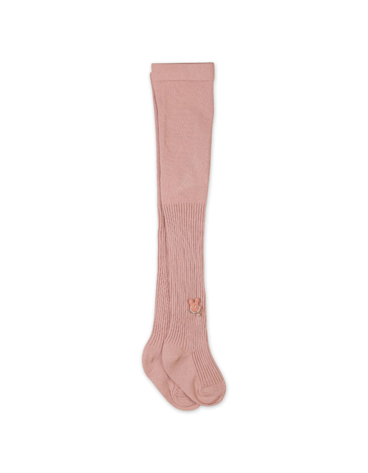 Baby Girls and Girls Leggings Bambies Bunny Applique Pink at Zubaidas