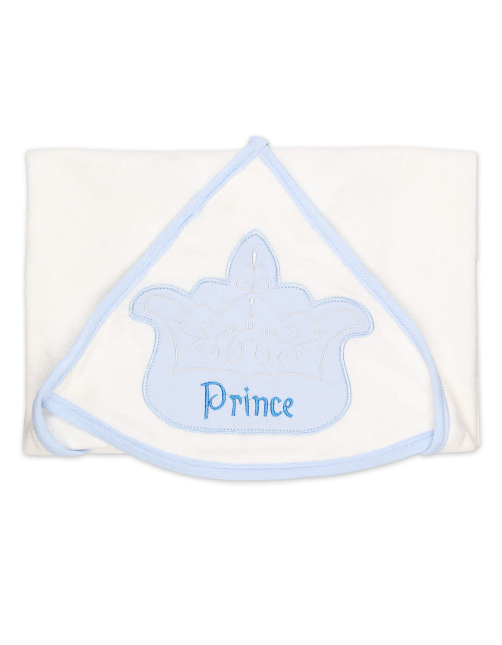 Baby Hooded Bath Towel Prince Bambies Blue at Zubaidas Pakistan