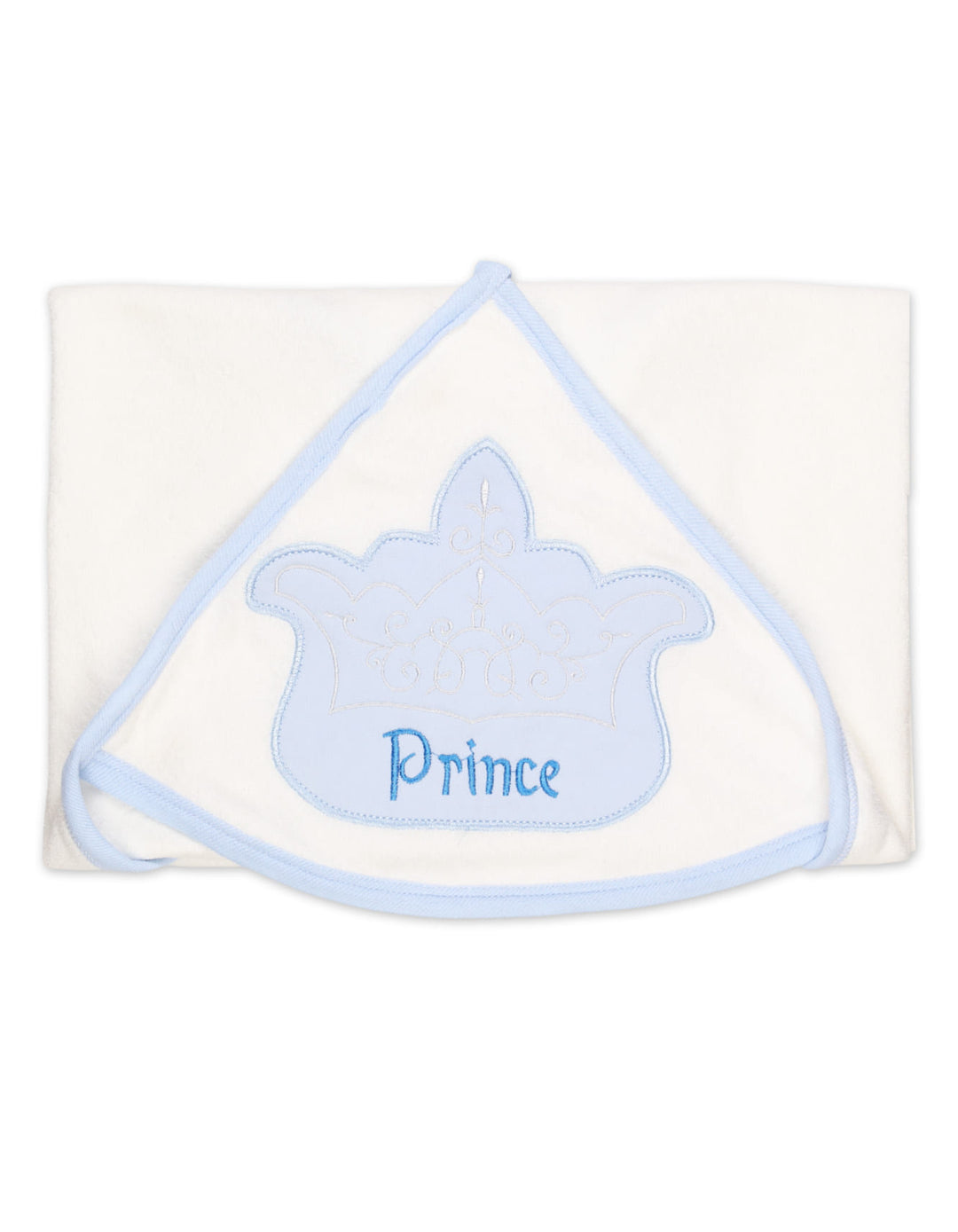 Baby Hooded Bath Towel Prince Bambies Blue at Zubaidas Pakistan