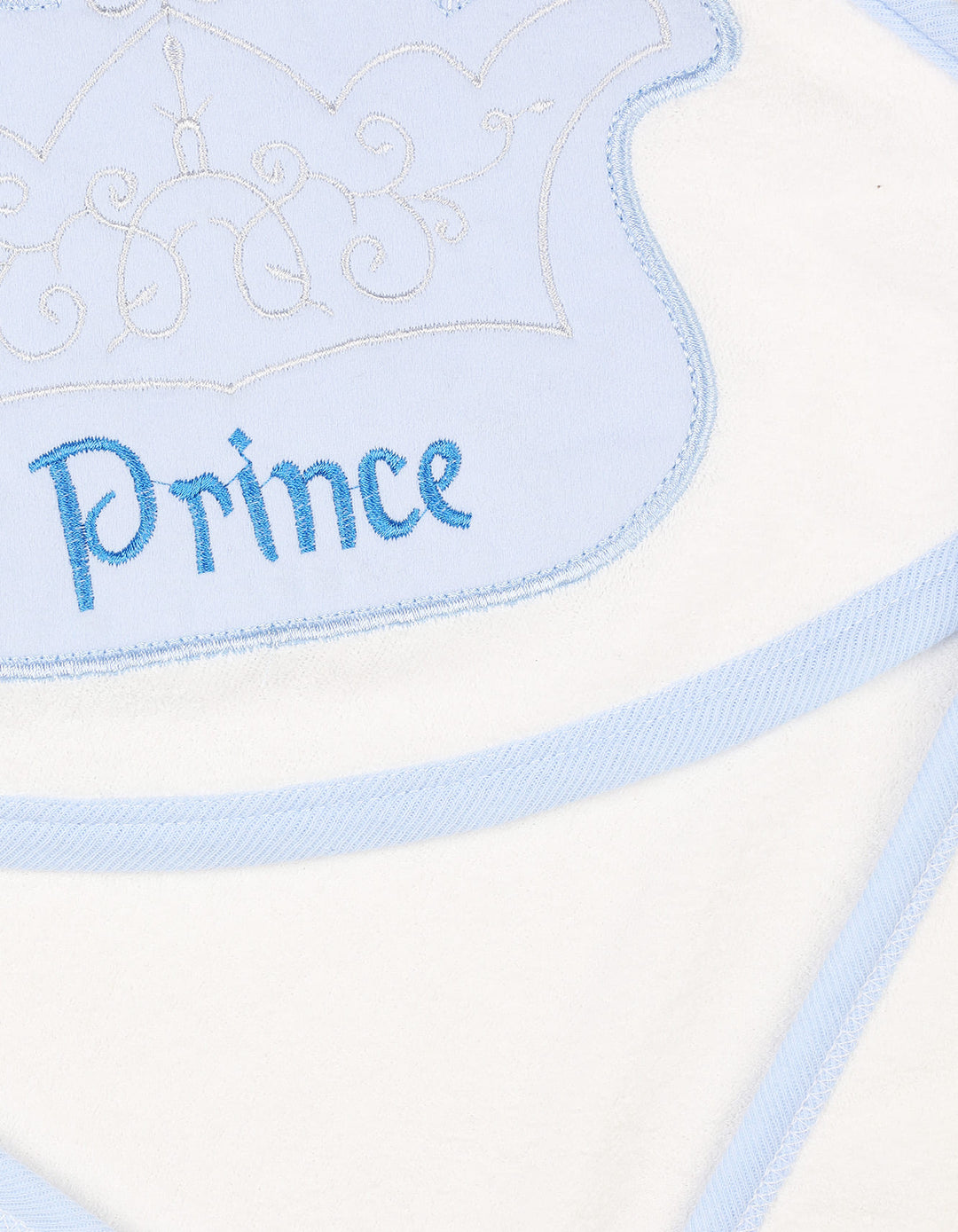 Baby Hooded Bath Towel Prince Bambies Blue at Zubaidas Official Pakistan