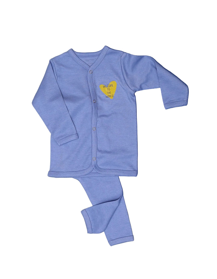 Baby Night Suit Bambies Yellow Heart at Zubaidas