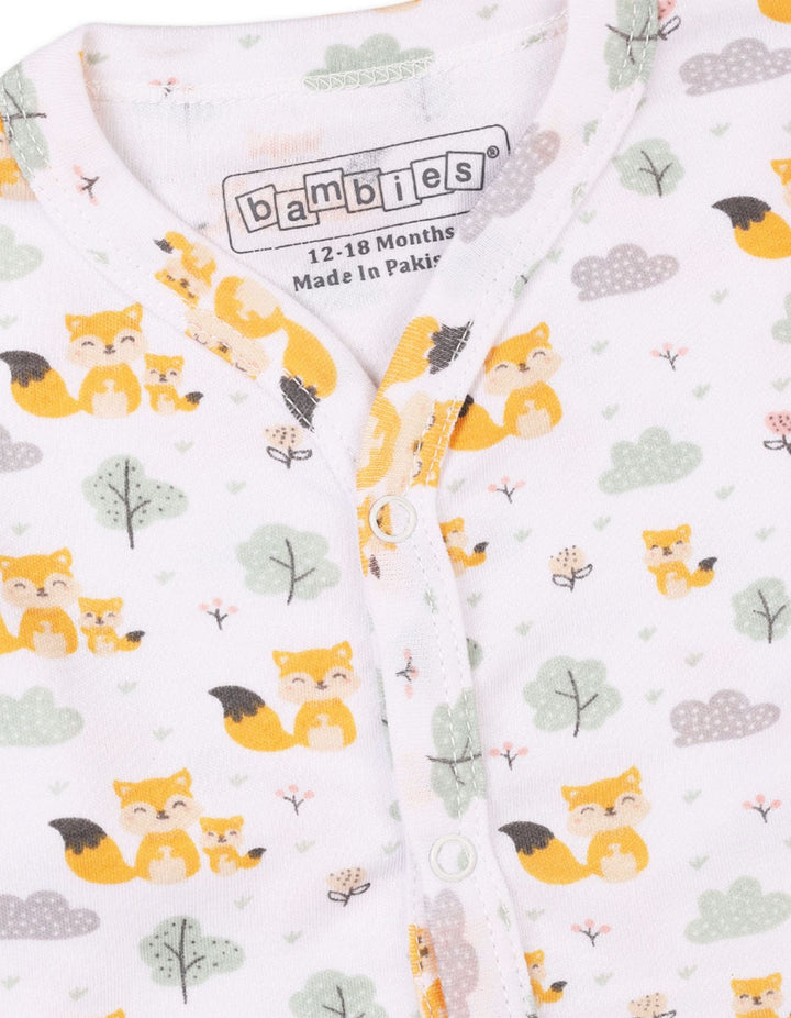 Baby Night Suits Bambies Fox at Zubaidas Official Pakistan