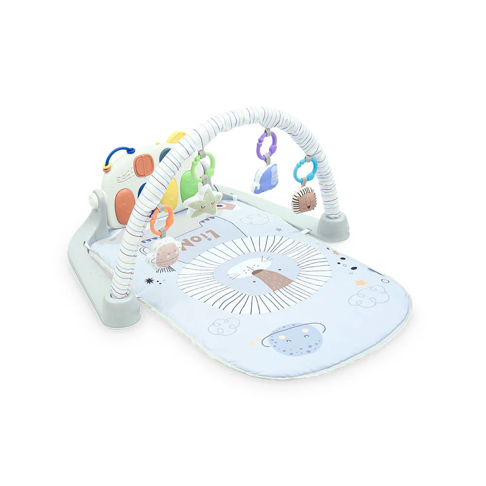 Tinnies Baby Piano Play Gym and Activity Mat Grey T712 at Zubaidas