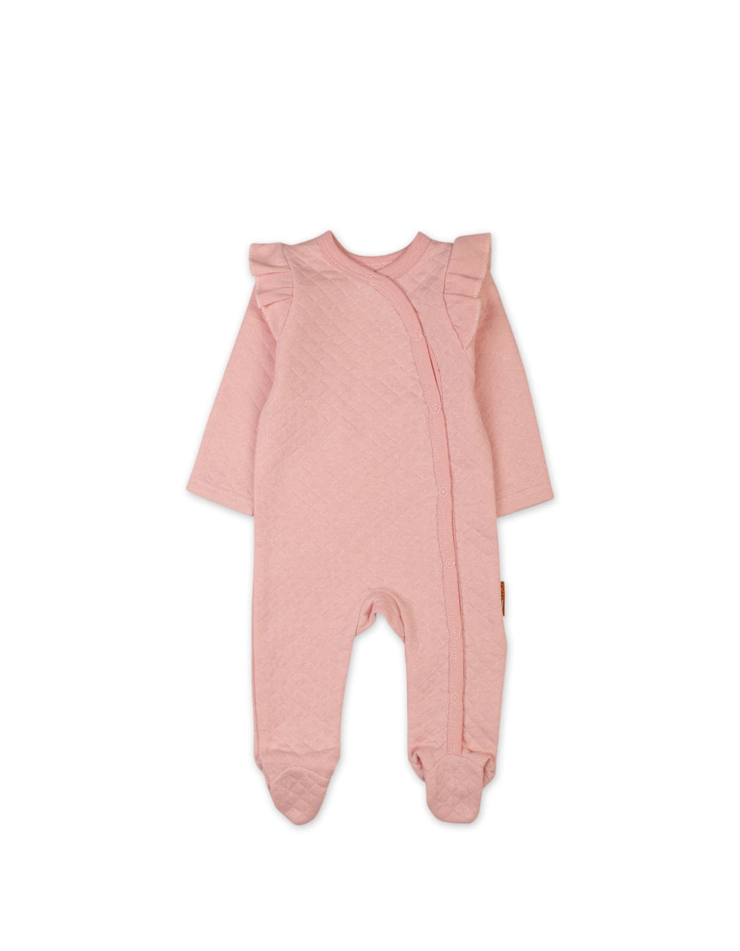 Baby Romper Bambies Ruffle Shoulders Pink at Zubaidas