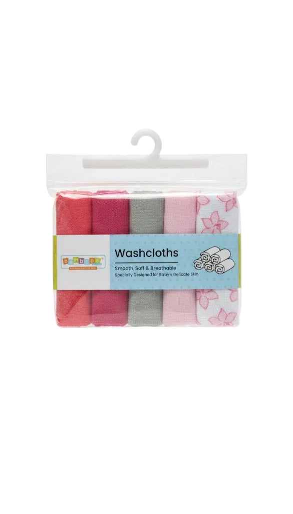 Baby Wash Cloth / Face Towel Pack of 5 at Zubaidas