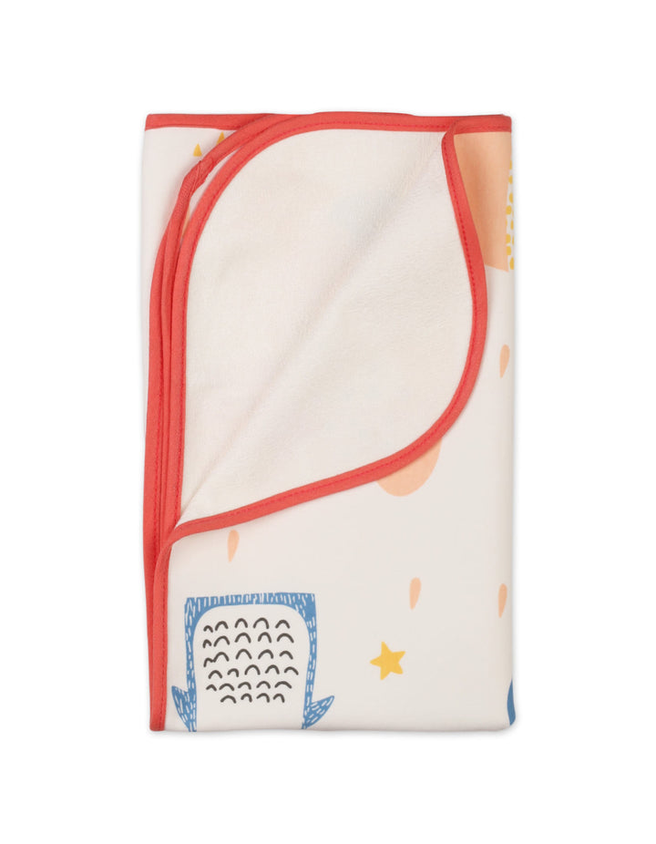 Baby Waterproof Pad Orange at Zubaidas Pakistan