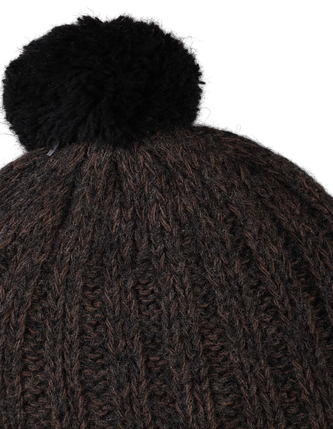 Baby Woolen Pom-Pom Cap Bambies Charcoal at Zubaidas