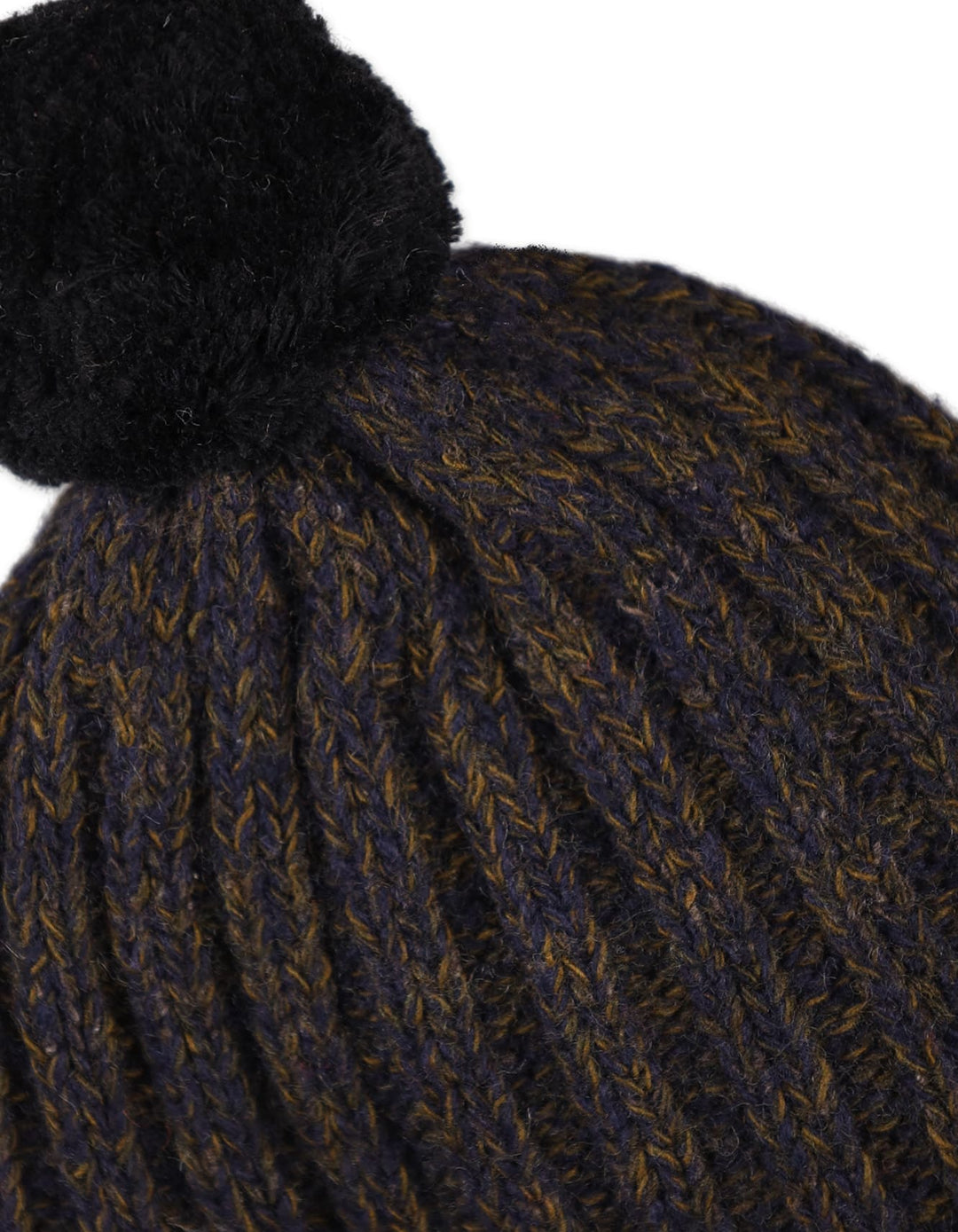 Baby Woolen Pom-Pom Cap Bambies Navy Blue at Zubaidas