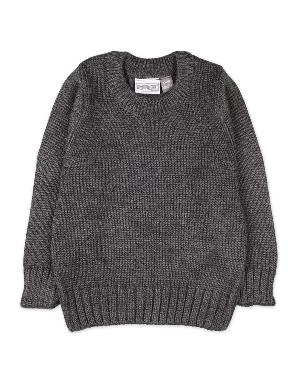 Baby and Kids Woolen Thermal Suit Bambies Grey at Zubaidas Pakistan