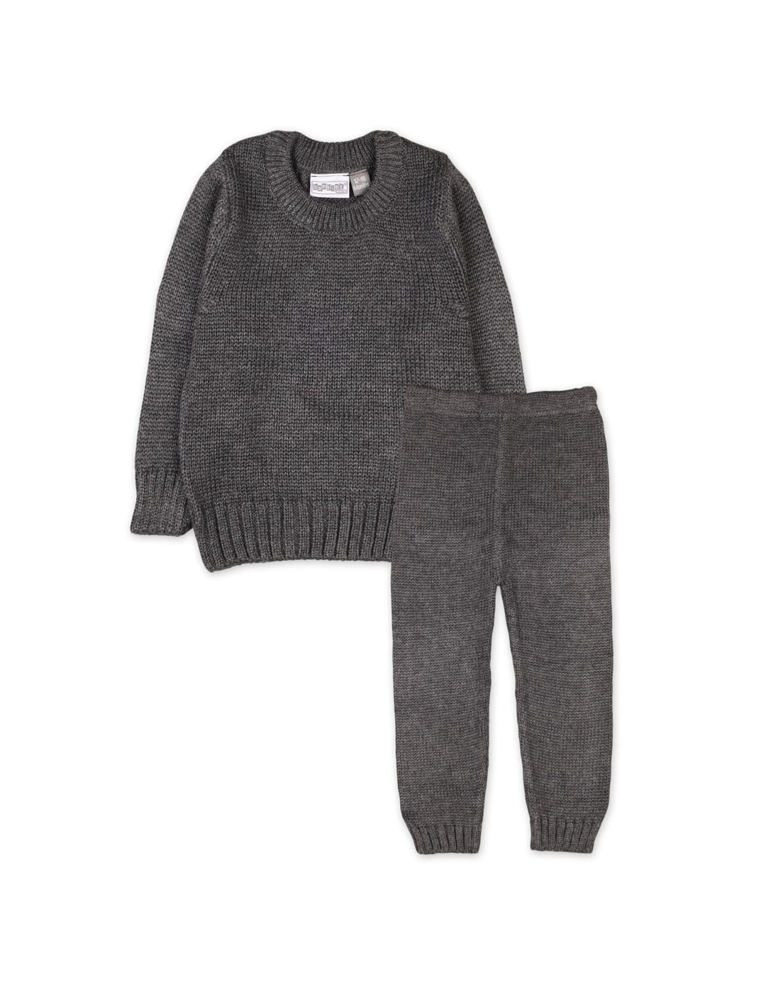 Baby and Kids Woolen Thermal Suit Bambies Grey at Zubaidas