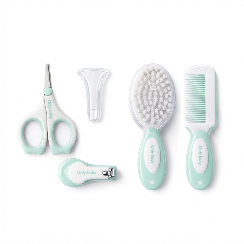 Baby 4 Pieces Grooming Kit Green at Zubaidas Official Pakistan