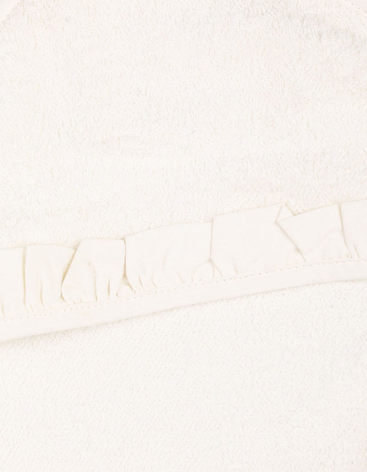 Baby Bath Towel Hooded Bambies® Off White Small at Zubaidas® - Pakistan’s No. 1 and the most trusted baby and kids store for over 50 years. Buy Online. Nationwide Delivery. Best Prices.