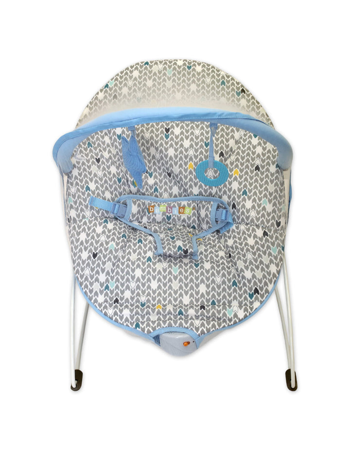 Baby Bouncer Bambies@ with Vibrations Blue III at Zubaidas® - Pakistan’s No. 1 and the most trusted baby and kids store for over 50 years. Shop Online. Nationwide Delivery. Best Prices.