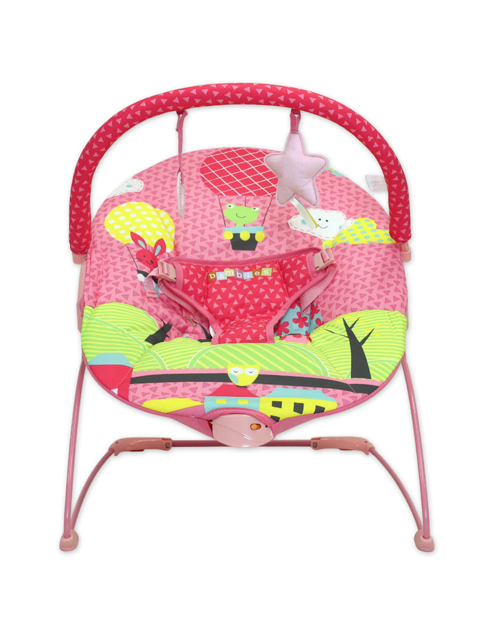 Baby Bouncer Bambies@ with Vibrations Pink II at Zubaidas® - Pakistan’s No. 1 and the most trusted baby and kids store for over 50 years. Shop Online. Nationwide Delivery. Best Prices.