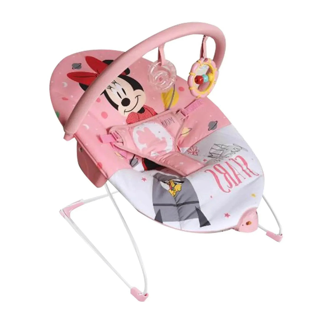 Baby Bouncer Bambies@ with Vibrations Pink I at Zubaidas® - Pakistan’s No. 1 and the most trusted baby and kids store for over 50 years. Shop Online. Nationwide Delivery. Best Prices.
