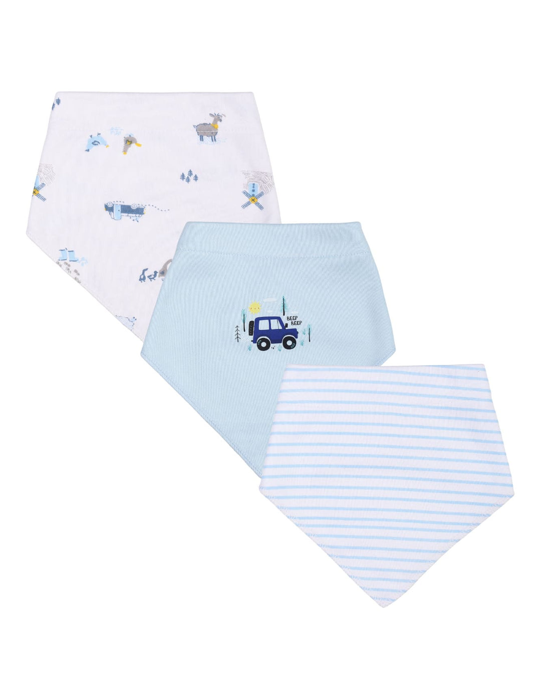 Baby Boy Bibs Bambies® Pack of 3 Farmlands at Zubaidas® - Pakistan’s No. 1 and the most trusted baby and kids store for over 50 years. Buy Online. Nationwide Delivery. Best Prices.