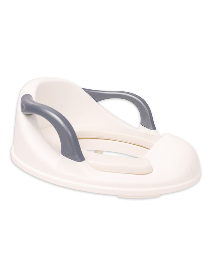 Baby Toilet Training Cushioned Commode Seat Bambies BB-BC-015 Grey at Zubaidas