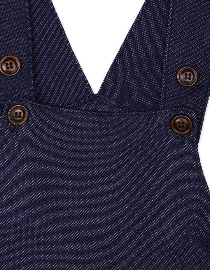 Baby Dungaree Bambies® Navy Blue at Zubaidas® - Pakistan’s No. 1 and the most trusted baby and kids store for over 50 years. Shop Online. Nationwide Delivery. Best Prices.