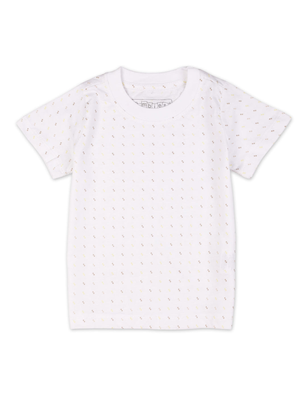 Baby Dungaree Rompers Bambies® Green with White T Shirt at Zubaidas® - Pakistan’s No. 1 and the most trusted baby and kids store for over 50 years. Shop Online. Nationwide Delivery. Best Prices.