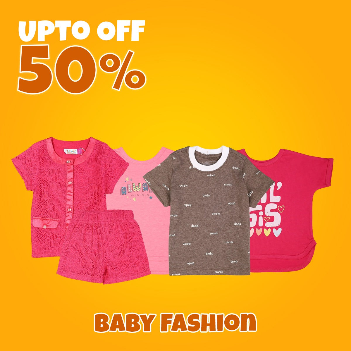 Baby Fashion at Zubaidas® - Pakistan’s No. 1 and the most trusted baby and kids store for over 50 years. Nationwide Delivery. Best Prices.