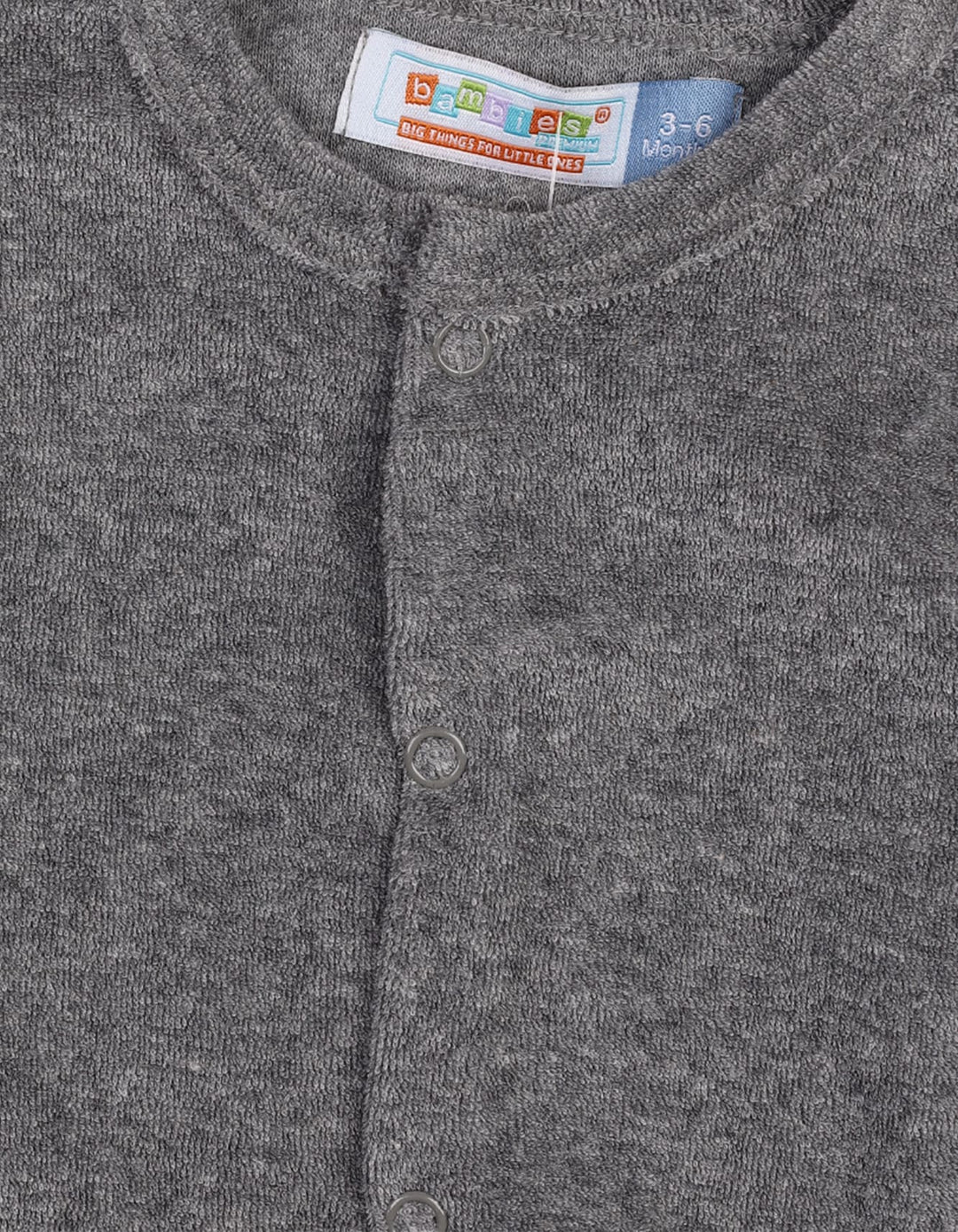 Infants Baby Boys Winter Romper Bambies Charcoal at Zubaidas Pakistan