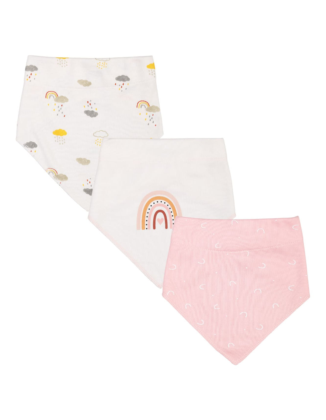 Baby Girl Bibs Bambies® Pack of 3 Rainbow at Zubaidas® - Pakistan’s No. 1 and the most trusted baby and kids store for over 50 years. Buy Online. Nationwide Delivery. Best Prices.