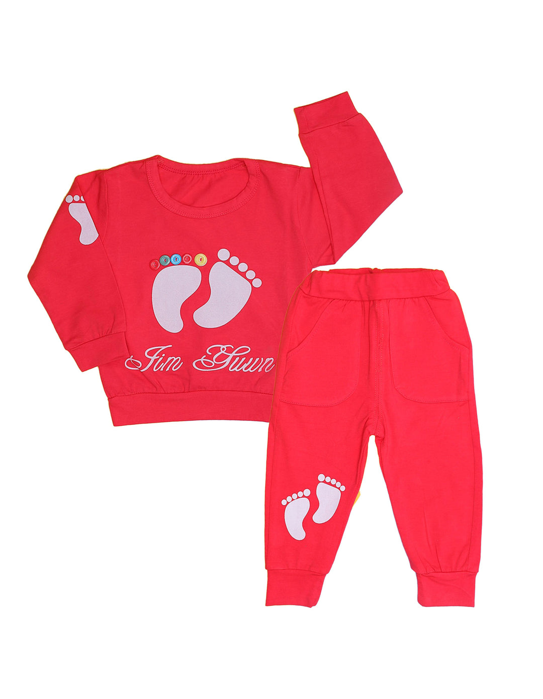 Baby Girl Night Suit Pink at Zubaidas® - Pakistan’s No. 1 and the most trusted baby and kids store for over 50 years. Shop Online. Nationwide Delivery. Best Prices.