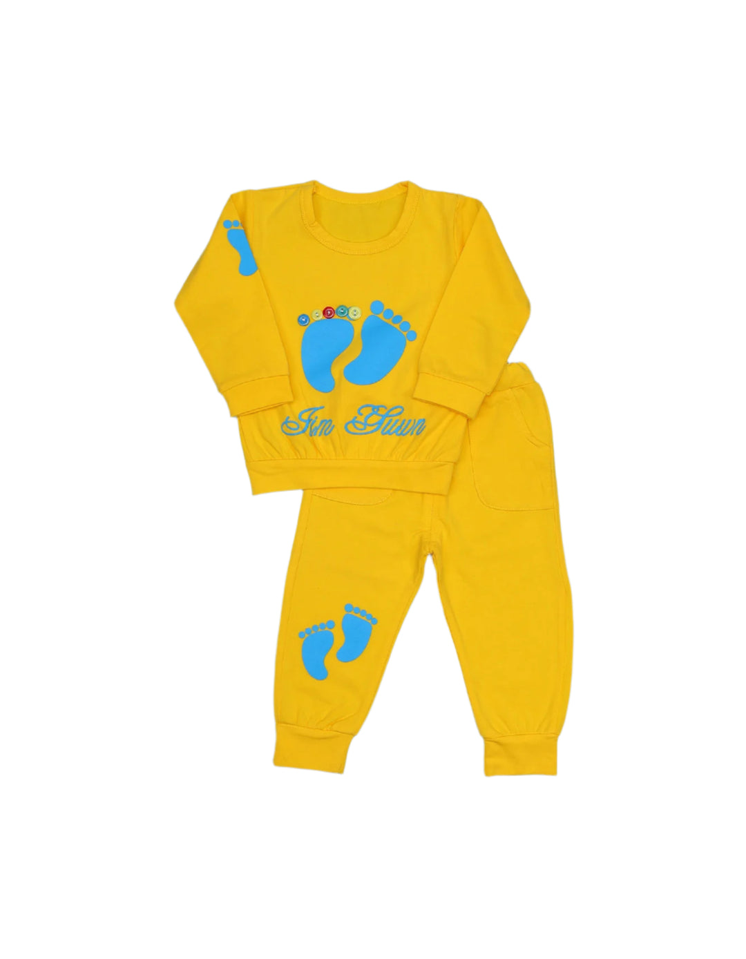 Baby Girl Night Suit Yellow at Zubaidas® - Pakistan’s No. 1 and the most trusted baby and kids store for over 50 years. Shop Online. Nationwide Delivery. Best Prices.