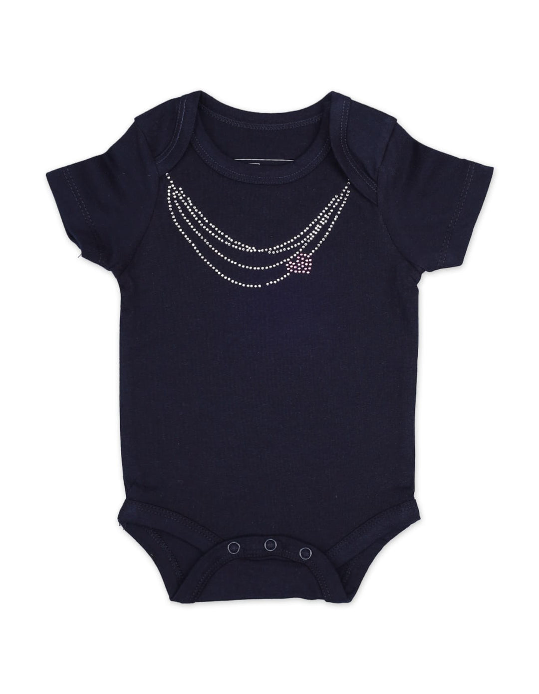 Baby Girls BodySuits Bambies® Navy Beaded Necklace Print at Zubaidas® - Pakistan’s No. 1 and the most trusted baby and kids store for over 50 years. Shop Online. Nationwide Delivery. Best Prices.