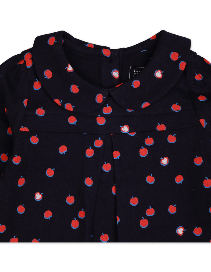 Baby Girls BodySuits Bambies® Navy Blue Long Sleeve Cherry Print at Zubaidas® - Pakistan’s No. 1 and the most trusted baby and kids store for over 50 years. Shop Online. Nationwide Delivery. Best Prices.