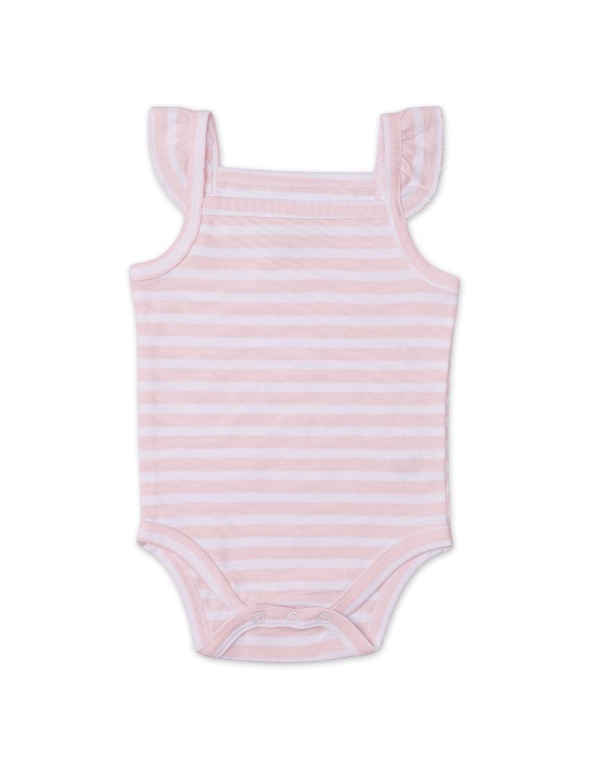 Baby Girls BodySuits Bambies® Pink and White Striped at Zubaidas® - Pakistan’s No. 1 and the most trusted baby and kids store for over 50 years. Shop Online. Nationwide Delivery. Best Prices.