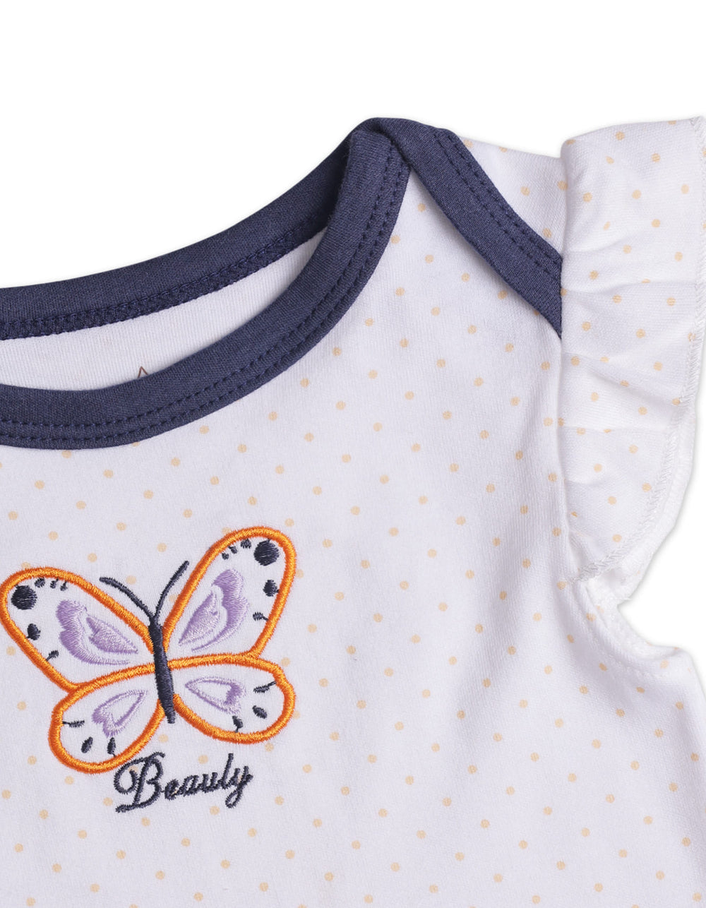 Baby Girls Bodysuits 3 Piece Bambies® Blue and White at Zubaidas® - Pakistan’s No. 1 and the most trusted baby and kids store for over 50 years. Shop Online. Nationwide Delivery. Best Prices.
