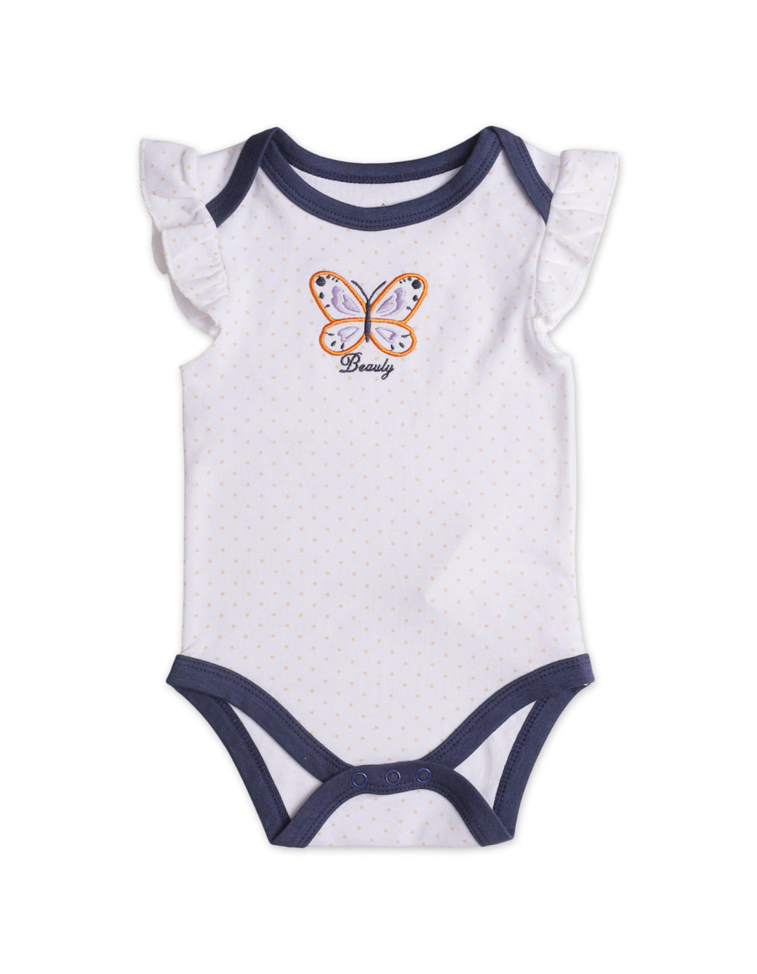 Baby Girls Bodysuits 3 Piece Bambies® Blue and White at Zubaidas® - Pakistan’s No. 1 and the most trusted baby and kids store for over 50 years. Shop Online. Nationwide Delivery. Best Prices.