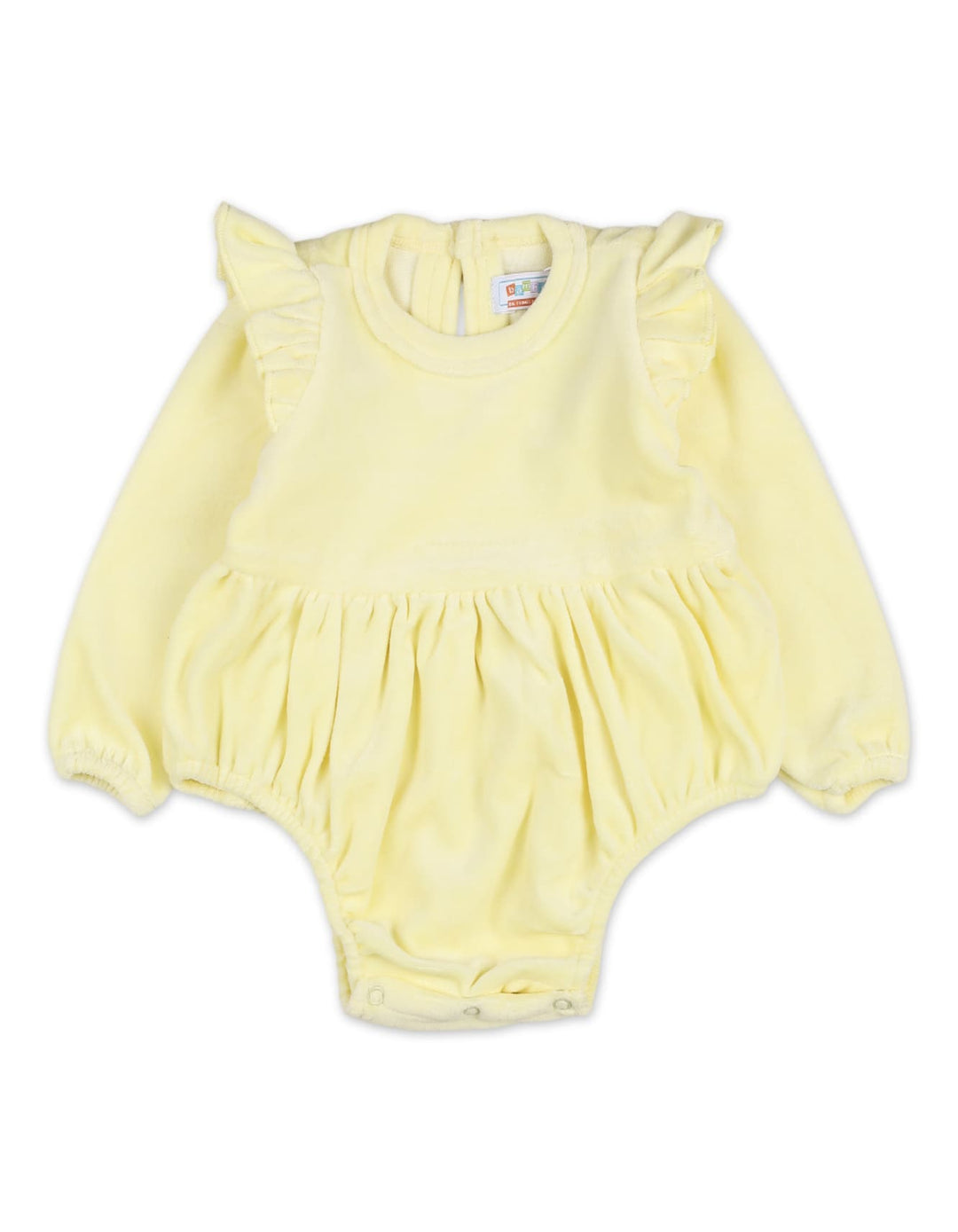 Baby Girls Bodysuits Bambies® Frill Yellow at Zubaidas® - Pakistan’s No. 1 and the most trusted baby and kids store for over 50 years. Shop Online. Nationwide Delivery. Best Prices.