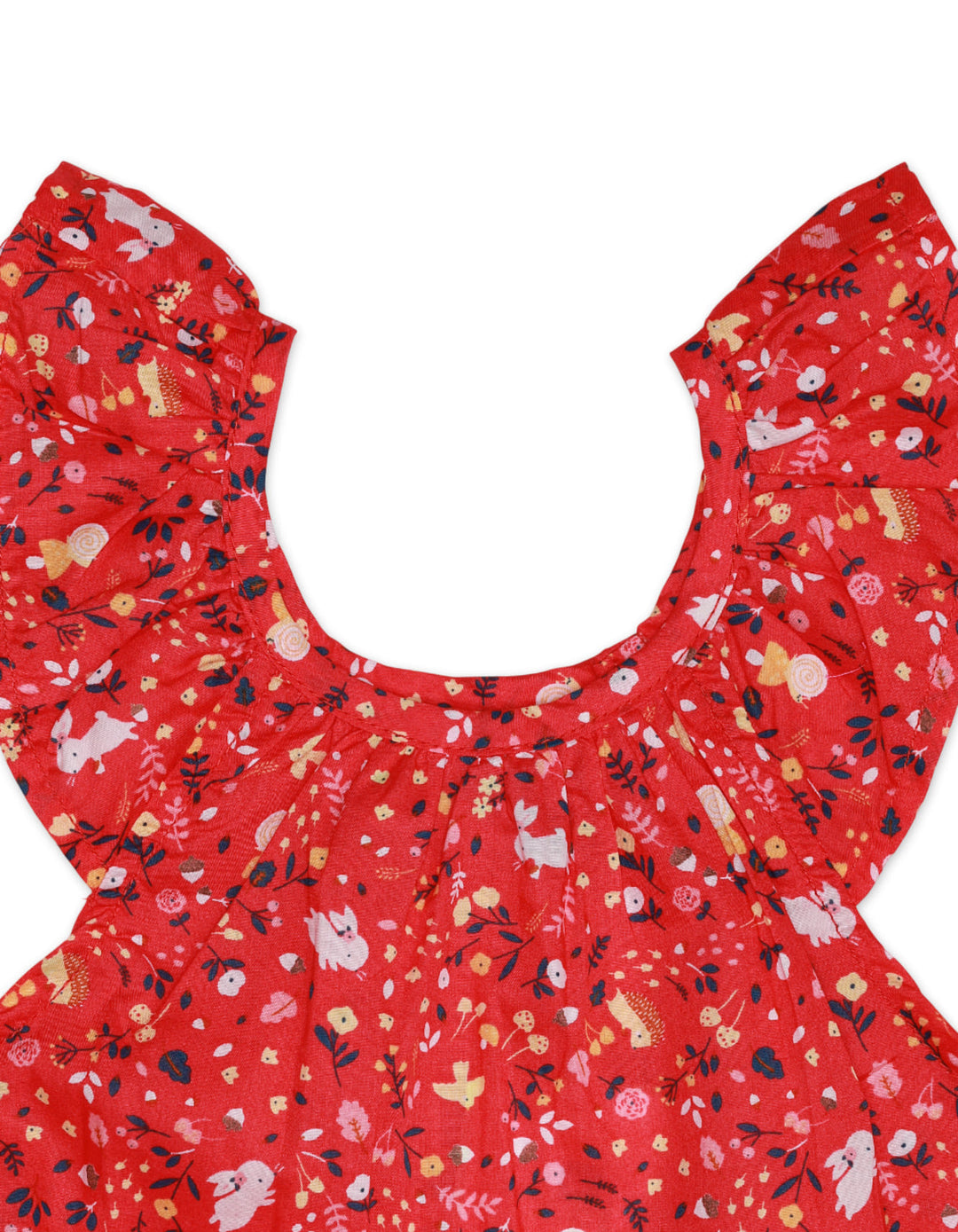 Baby Girls Rompers Bambies® Red Floral Sleeveless Cotton Suit at Zubaidas® - Pakistan’s No. 1 and the most trusted baby and kids store for over 50 years. Shop Online. Nationwide Delivery. Best Prices.