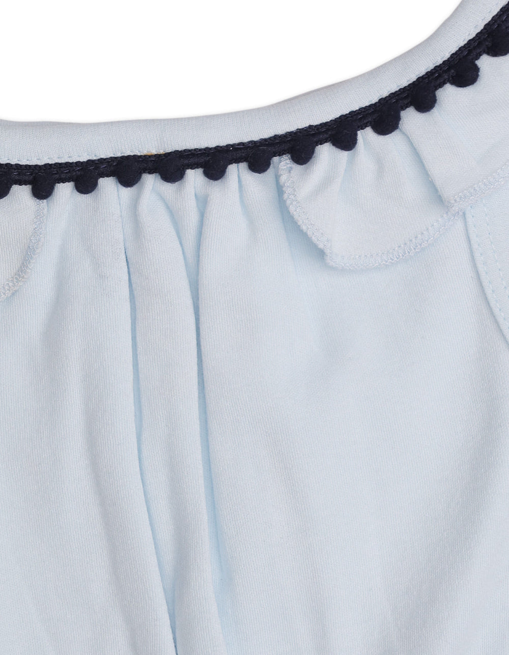 Baby Girls Rompers Bambies® Sky Blue Sleeveless at Zubaidas® - Pakistan’s No. 1 and the most trusted baby and kids store for over 50 years. Shop Online. Nationwide Delivery. Best Prices.