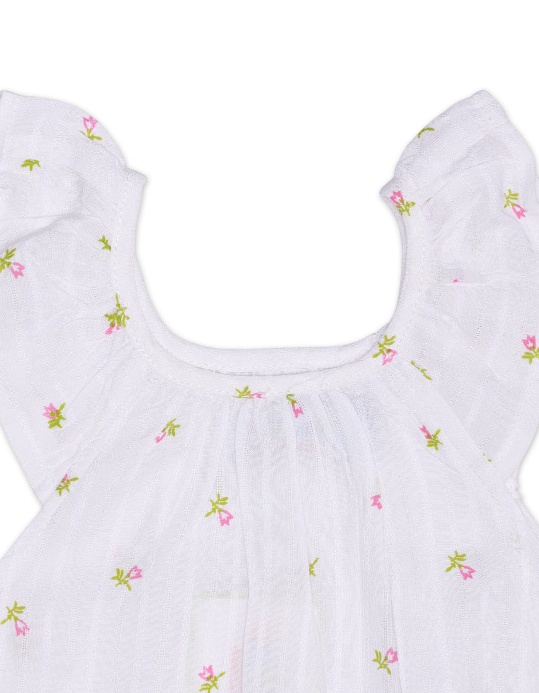 Baby Girls Rompers Bambies® White Mini Floral Cotton Sleeveless Suit at Zubaidas® - Pakistan’s No. 1 and the most trusted baby and kids store for over 50 years. Shop Online. Nationwide Delivery. Best Prices.
