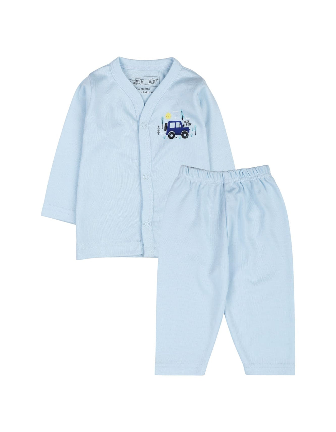 Baby Night Suit Bambies® Blue Farmlands&nbsp;at Zubaidas® - Pakistan’s No. 1 and the most trusted baby and kids store for over 50 years. Shop Online. Nationwide Delivery. Best Prices.