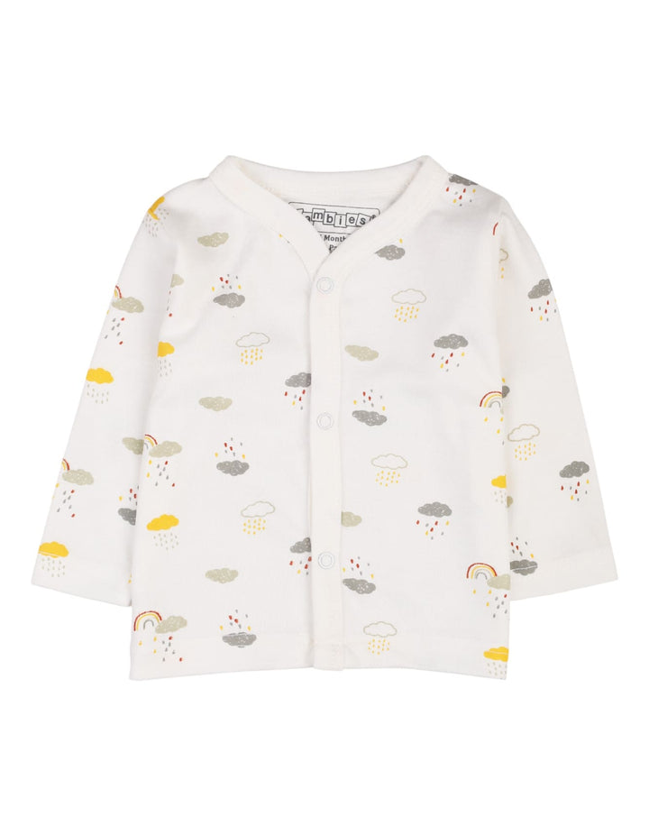 Baby Night Suit Bambies® Off White Rainbow&nbsp;at Zubaidas® - Pakistan’s No. 1 and the most trusted baby and kids store for over 50 years. Shop Online. Nationwide Delivery. Best Prices.