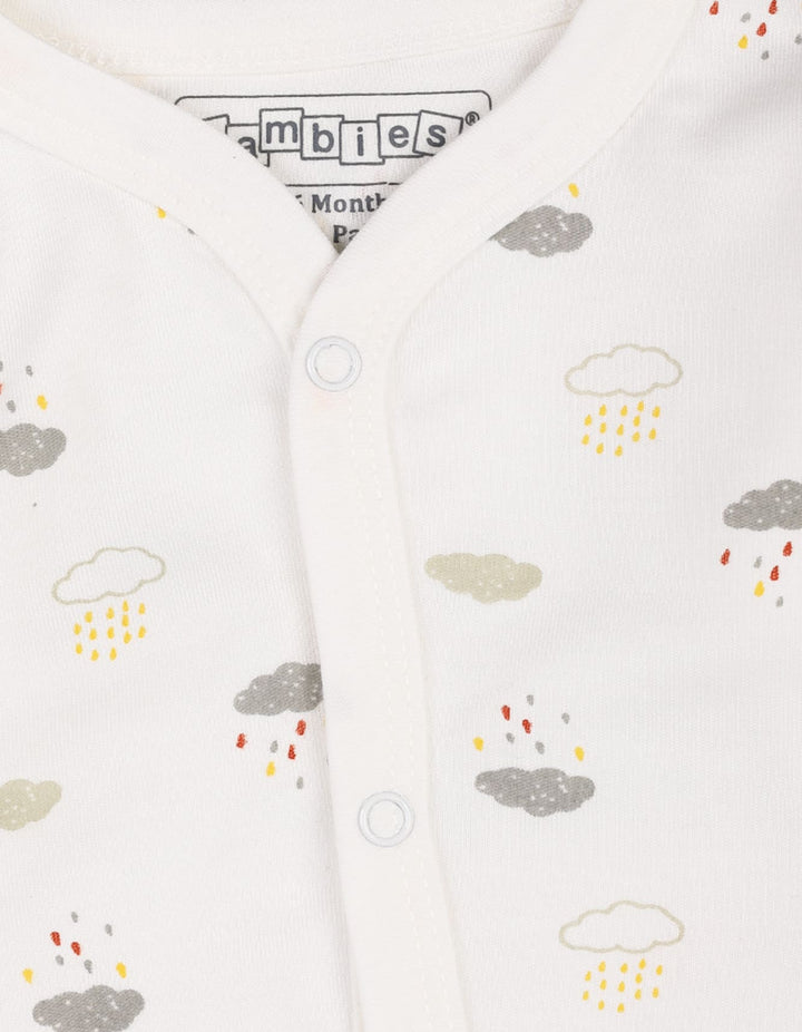 Baby Night Suit Bambies® Off White Rainbow&nbsp;at Zubaidas® - Pakistan’s No. 1 and the most trusted baby and kids store for over 50 years. Shop Online. Nationwide Delivery. Best Prices.