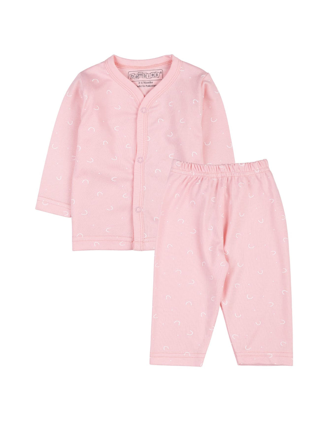 Baby Night Suit Bambies® Pink Rainbow&nbsp;at Zubaidas® - Pakistan’s No. 1 and the most trusted baby and kids store for over 50 years. Shop Online. Nationwide Delivery. Best Prices.