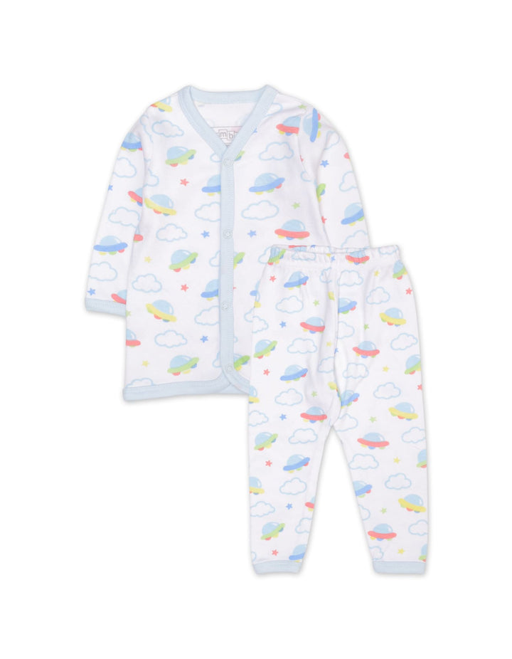 Baby Night Suit Bambies® White Clouds Theme at Zubaidas® - Pakistan’s No. 1 and the most trusted baby and kids store for over 50 years. Shop Online. Nationwide Delivery. Best Prices.