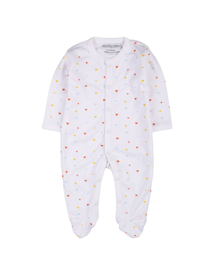 Baby Sleep Suits Pack of 3 Bambies® Patterns&nbsp;at Zubaidas® - Pakistan’s No. 1 and the most trusted baby and kids store for over 50 years. Shop Online. Nationwide Delivery. Best Prices