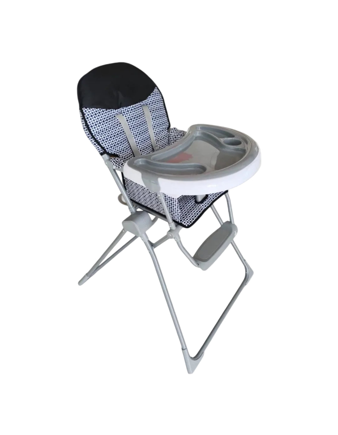 Zubaida's Bambies® Stylish & Compact Folding Baby High Chair with Adjustable Tray and 5-Point Harness - Zubaidas Official™