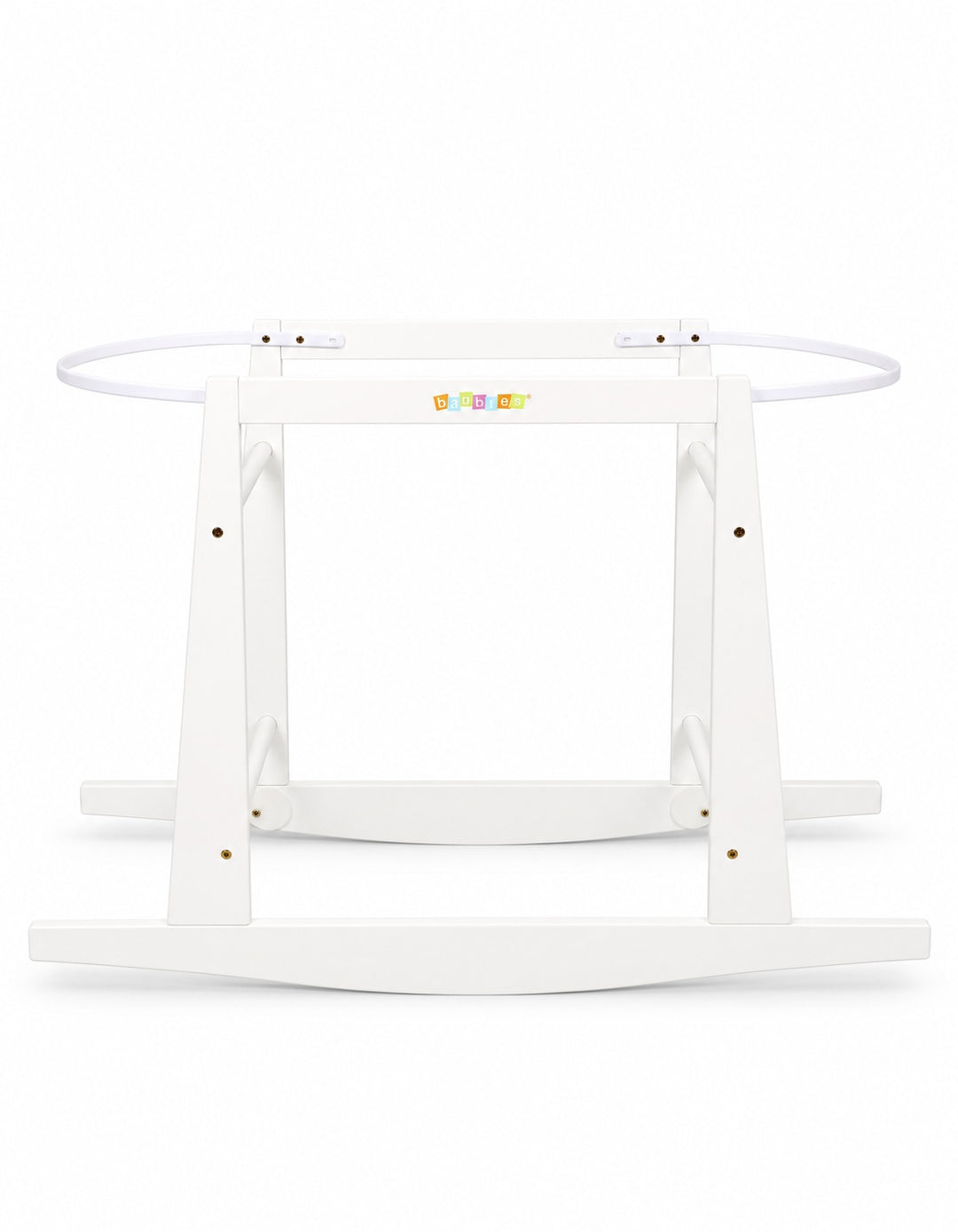 Bambies Moses Basket with Stand Pink at Zubaidas Best nursery furniture store in Pakistan for over 50 years
