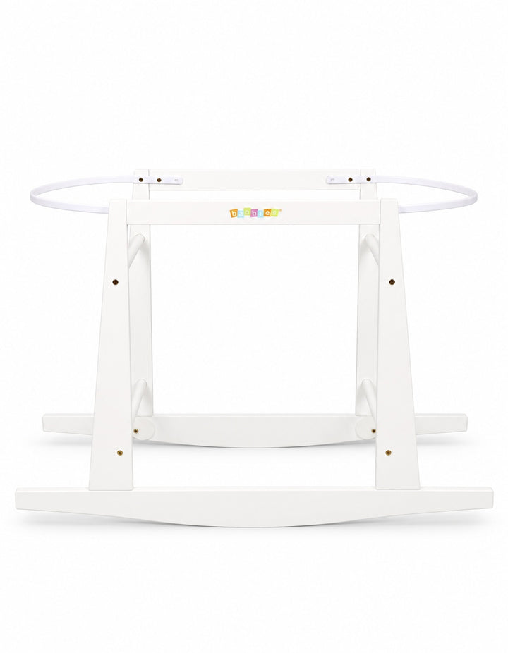 Bambies Moses Basket with Stand White at Zubaidas Most Trusted Online Baby Nursery Store in Pakistan for over 50 years
