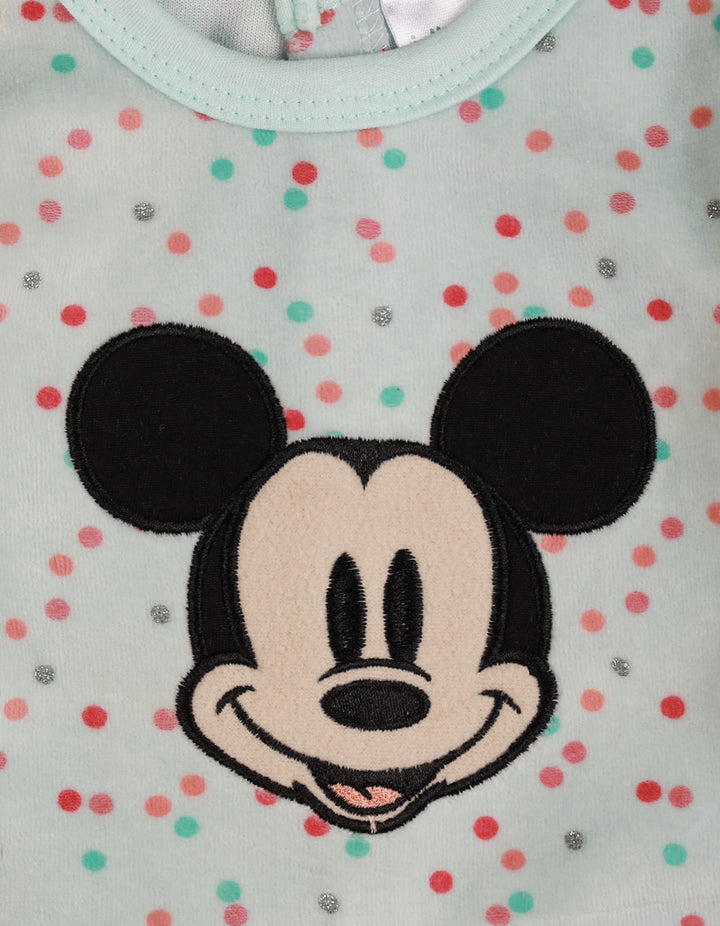 Bambies® Baby Romper Velor Micky Multi-Color Polka Dots at Zubaidas® - Pakistan’s No. 1 and the most trusted baby and kids store for over 50 years. Shop Online. Nationwide Delivery. Best Prices.