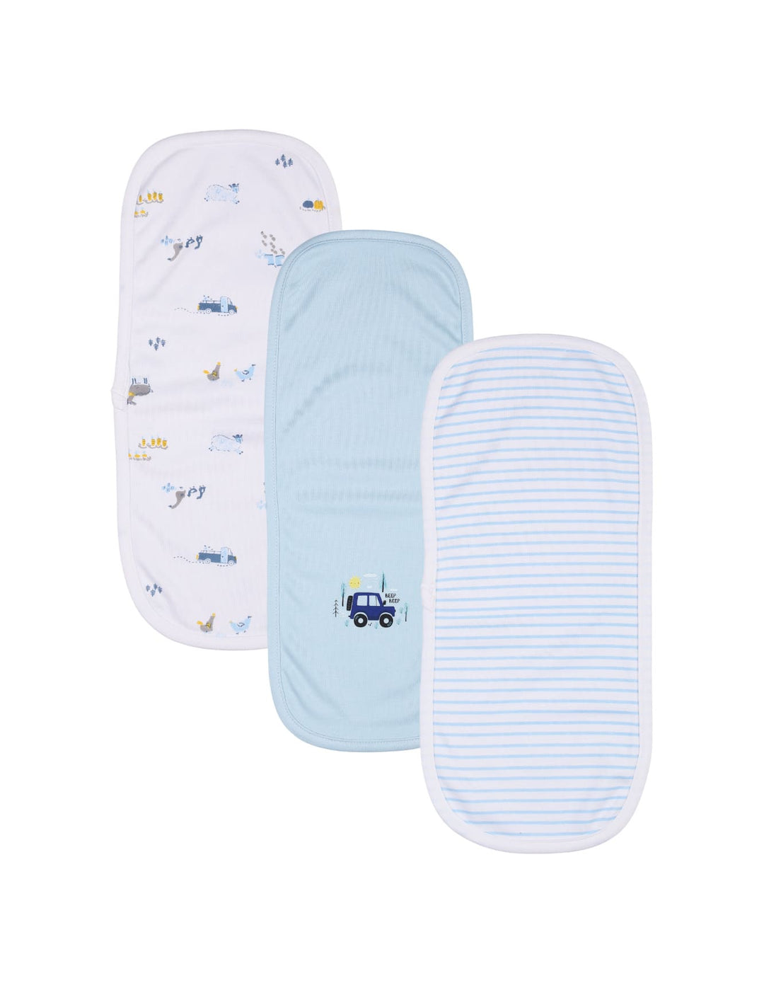 Bambies® Burp Cloths Pack of 3 Farmlands at Zubaidas® - Pakistan’s No. 1 and the most trusted baby and kids store for over 50 years. Shop Online. Nationwide Delivery. Best Prices.