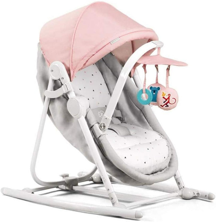 Bambies® Convertible Bassinet Cradle Rocker and Chair Pink at Zubaidas® - Pakistan’s No. 1 and the most trusted baby and kids store for over 50 years. Shop Online. Nationwide Delivery. Best Prices.